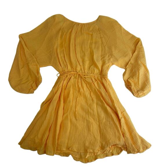 Faithfull the Brand Constance Linen Gauze Mini Dress - Picture 6 of 12